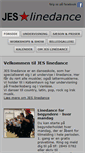 Mobile Screenshot of jeslinedance.dk